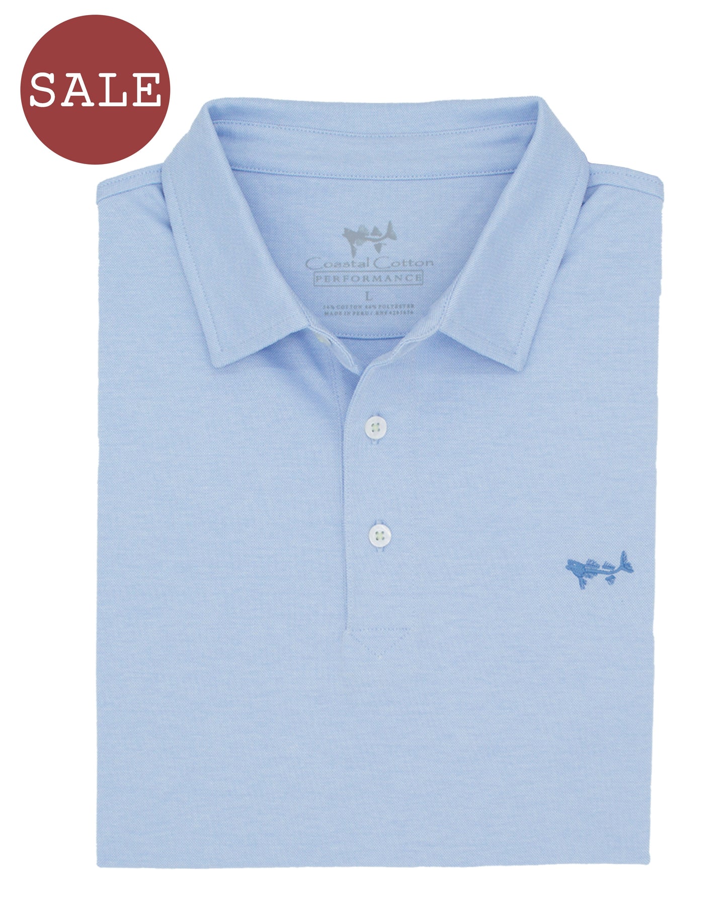 Solid Mesh Polo